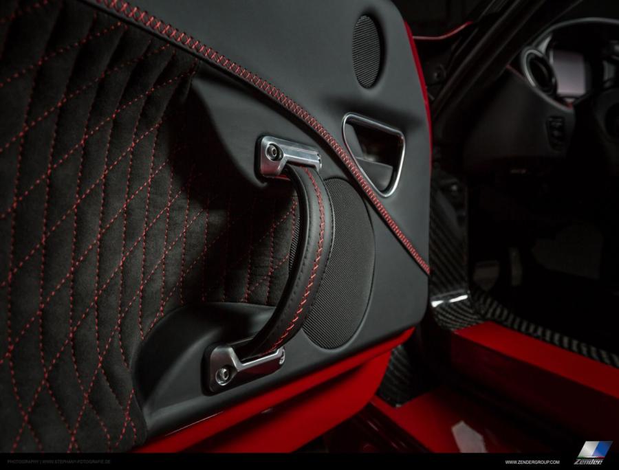 Детали интерьера Alfa Romeo 4C by Zender (960) 2016 года  (фото 14 из 36)
